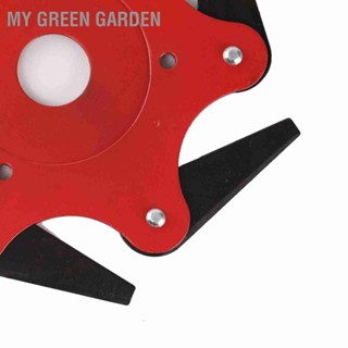  My Green Garden 6 ใบมีดหัวตัดแปรง 2.5 ซม.เส้นผ่านศูนย์กลางภายในไนลอนและแมงกานีสเหล็กTrimmer Headสำหรับสวนเครื่องมือสีแดง