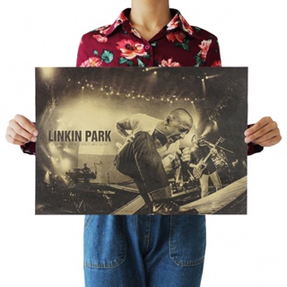 โปสเตอร์กระดาษคราฟท์ ลาย Lincoln Park สไตล์เรโทร สําหรับตกแต่งบ้าน คาเฟ่ ในร่ม