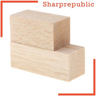 [Sharprepublic] แท่งไม้บัลซ่า ขนาด 80 มม. สําหรับทํางานศิลปะสถาปนิก DIY 5 ชิ้น