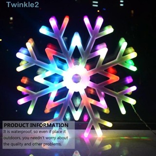 Twinkle โคมไฟ LED แขวนตกแต่งหน้าต่าง คริสต์มาส กลางแจ้ง