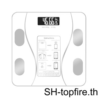 เครื่องชั่งน้ําหนักดิจิทัลอิเล็กทรอนิกส์ BMI สําหรับห้องน้ํา