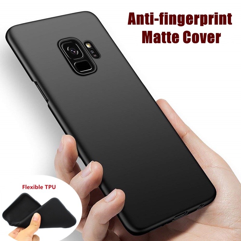 SAMSUNG สําหรับSamsung Galaxy S9 5.8 นิ้วSM-G960F G960FDS G960 series Skin-sensation Slim Fitยืดหยุ่นซิลิโคนเหลวMatte Cover Anti-scratch Anti-Fingerprintsเคสโทรศัพท์ผิว