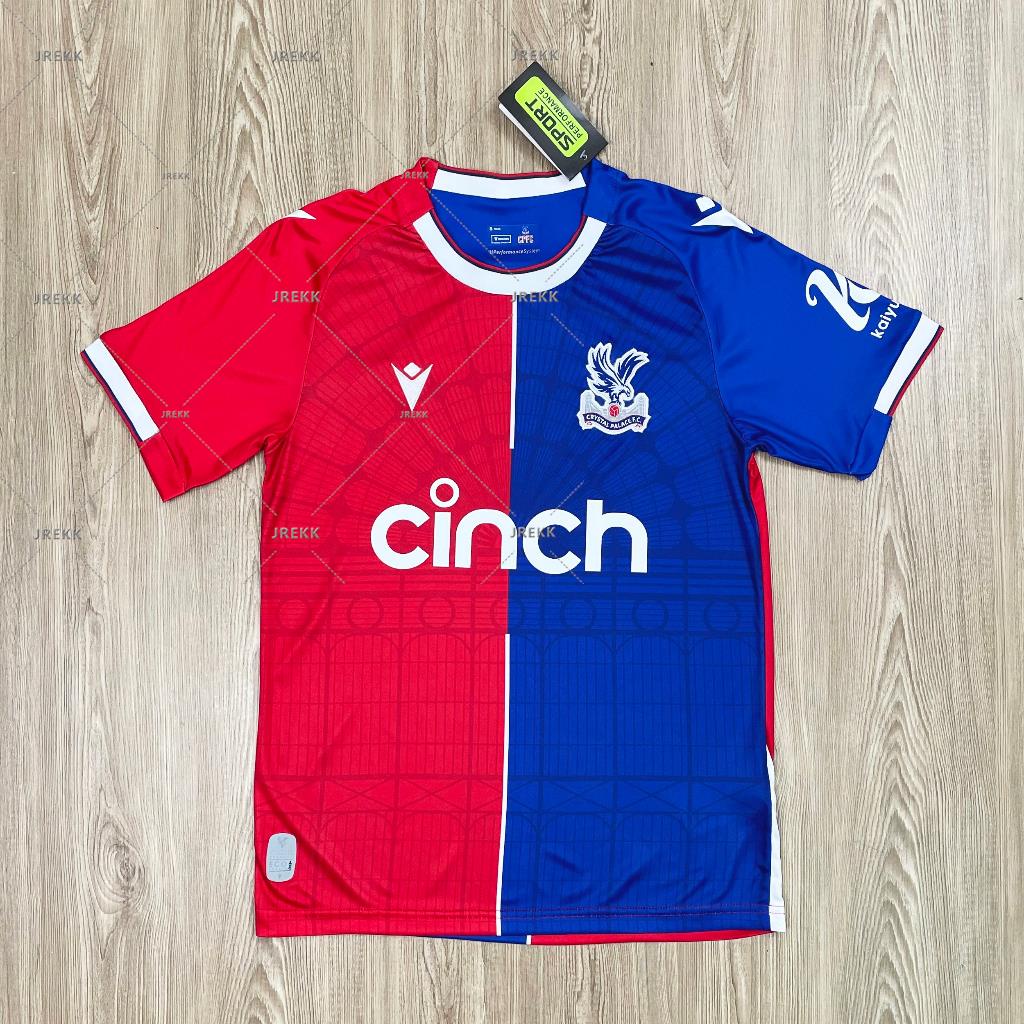 เสื้อบอล เสื้อผู้ใหญ่ Crystal Palace 2023/2024 เนื้อผ้าโพลีเอสเตอร์ เกรดแฟนบอล AAA