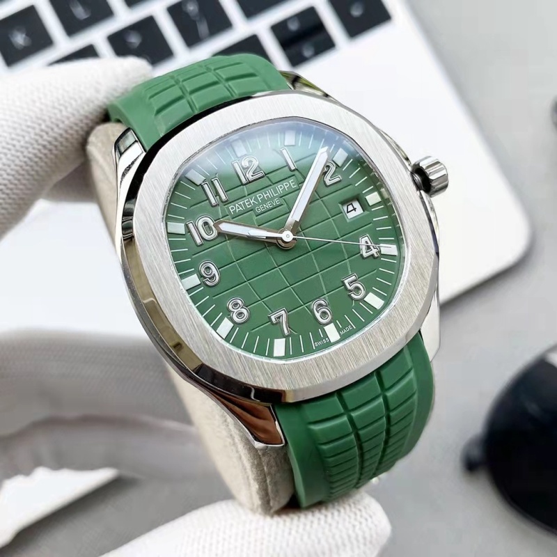 【ฟรีกล่อง】 Pa.tek_⌚Philip.pe นาฬิกาข้อมือควอตซ์แฟชั่น สายยาง คุณภาพสูง เหมาะกับใส่กลางแจ้ง สําหรับผู้ชาย และผู้หญิง