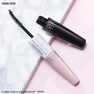SIVANNA Colors Two-Step Mascara 9g มาสคาร่ามาพร้อม 2 หัวแปรงพิเศษ.