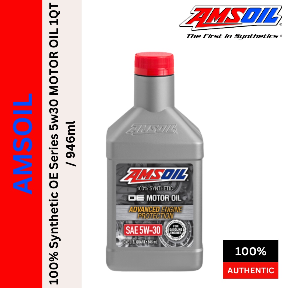 AS-4-OEF-QT AMSOIL สังเคราะห์ 100% OE Series 5w30 MOTOR OIL 1QT / 946ml