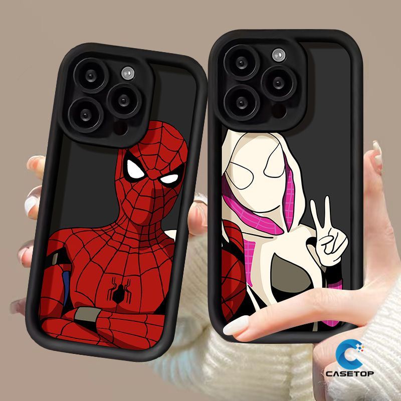 เคสโทรศัพท์มือถือแบบนิ่ม กันกระแทก ลายสไปเดอร์แมน แฟชั่น สําหรับ OPPO A96 A95 A9 A5 A53 A16s A77 A16K A31 A74 A17K A54 A16 A38 A98 A3s Reno 10 Pro A1k A76 A17 A57 A78 A12 A5s A58 A7 A15 A55 A52