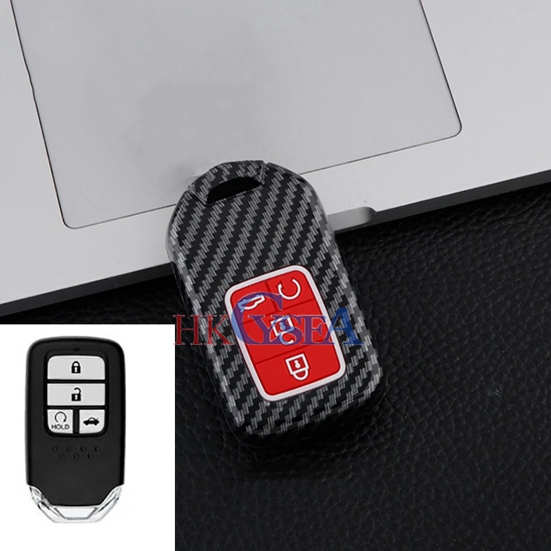 เคสกุญแจเคฟล่า Honda City Jazz Civic HRV CRV BRV Smart Key 2,3,4 ปุ่มกด City Jazz Civic HRV CRV BRV