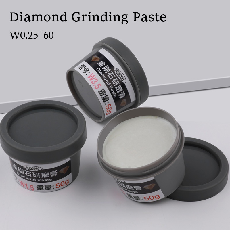 50g Diamond Ginding Paste Compound กระจกโลหะขัด Lapping W0.25-60 สําหรับเครื่องประดับหยกแก้วนาฬิกาพื