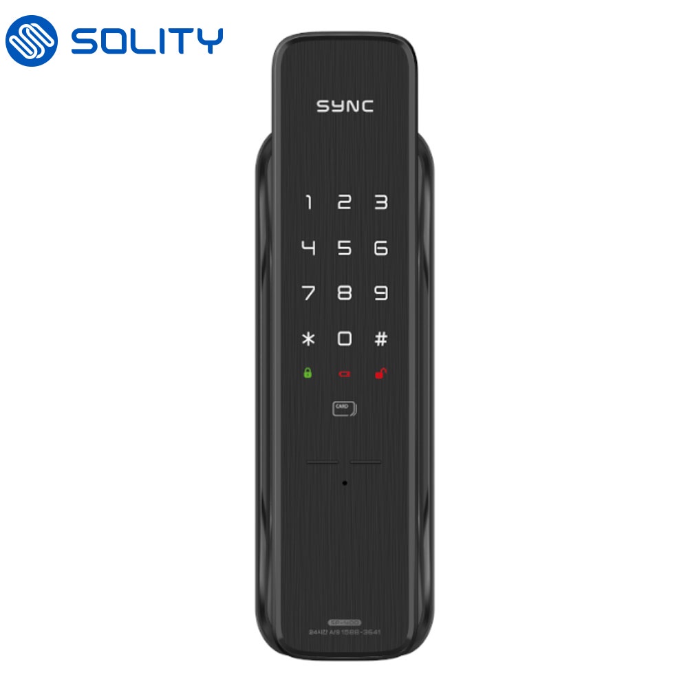 Solity SYNC SP400 Push Pull Digital Door Lock Smart Gate Security System