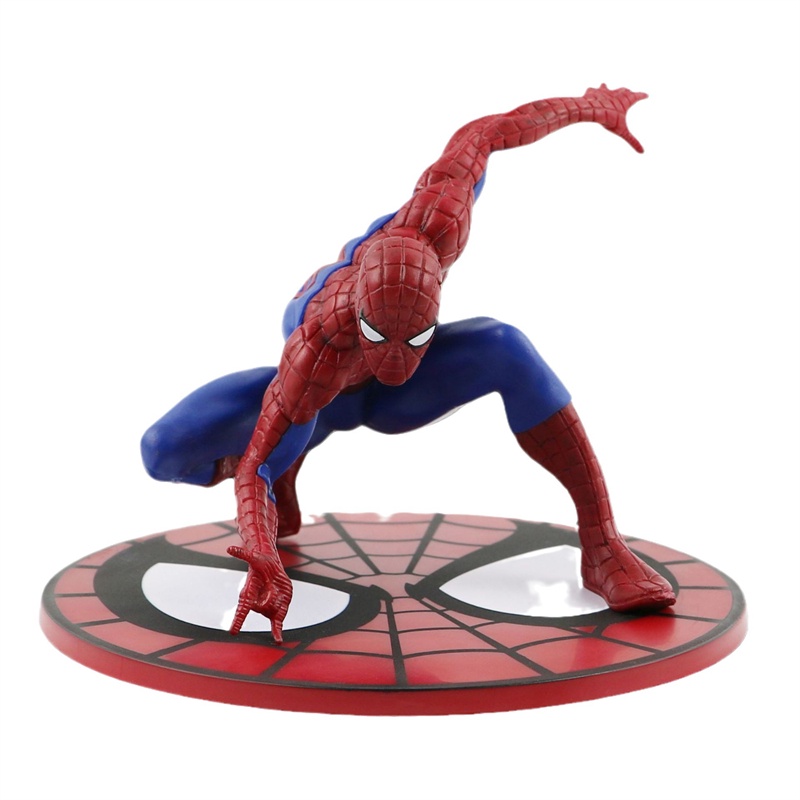 โมเดลฟิกเกอร์ Pvc รูป Marvels Spider-Man Peter Parker Solid Figures Combat state Infinity War เหมาะกับของขวัญวันเกิด ของเล่นสําหรับเด็ก