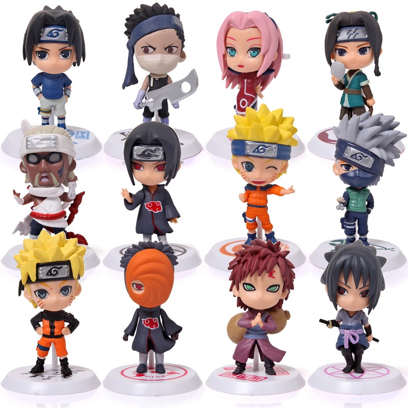 โมเดล นารูโตะ Naruto ขนาด ชุดที่#1 จำนวน น่ารักแบบสุดๆ ราคาถูก รับรองถูกใจ แฟนนารูโตะ ห้ามพลาด พร้อมส่งจ้า
