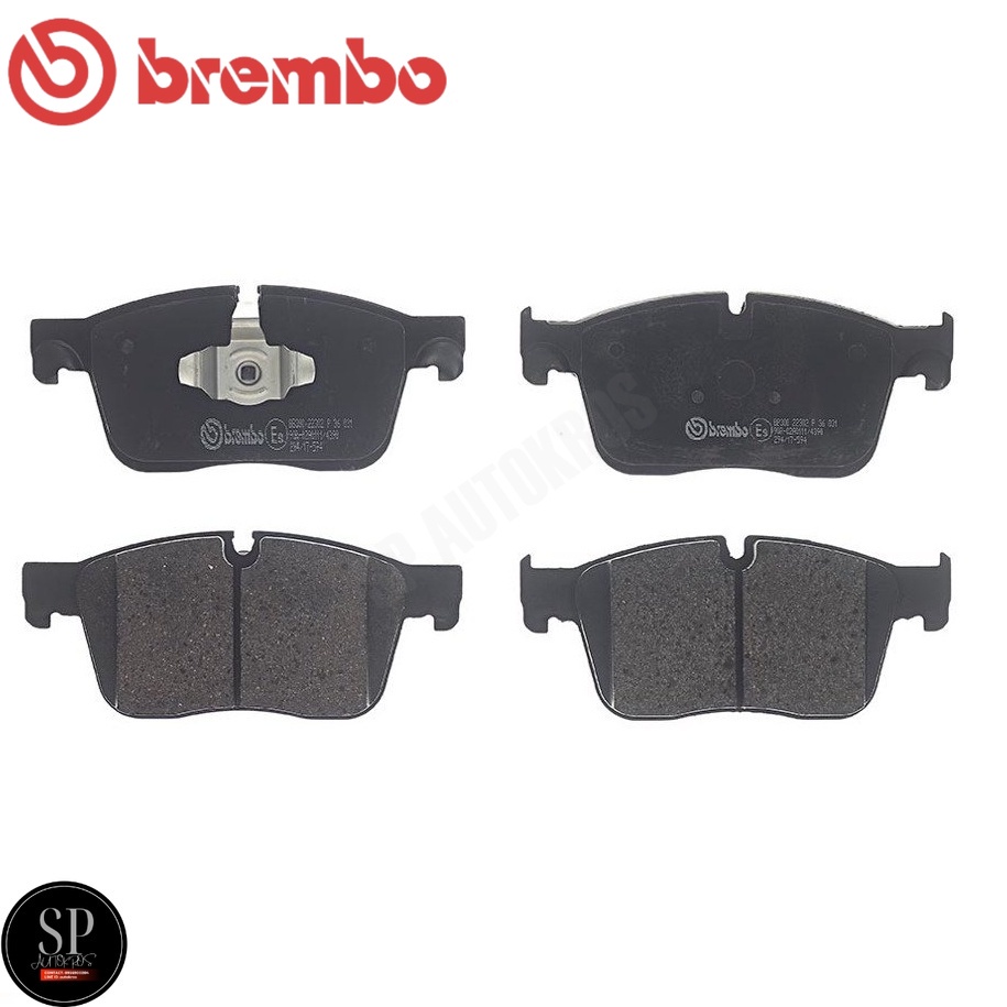 BREMBO ผ้าดิสเบรคหน้า Range Rover Velar 2.0 3.0 17->, JAGUAR F-Pace, XE XF II 17-> P36 031B