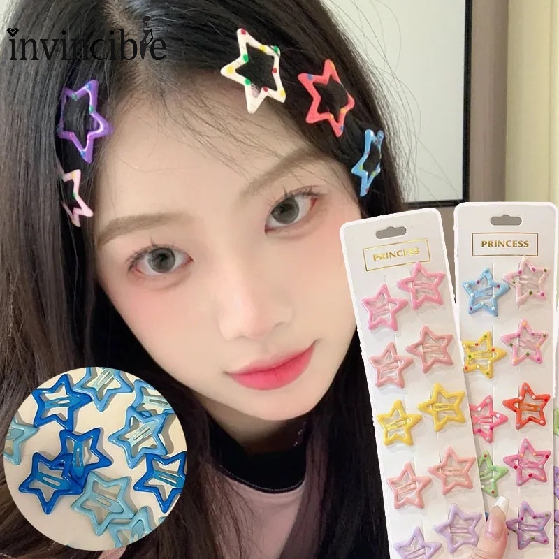 Dopamine กิ๊บติดผม รูปดาวน่ารัก BB Y2K ขนาดเล็ก หลากสี เครื่องประดับ สําหรับผู้หญิง