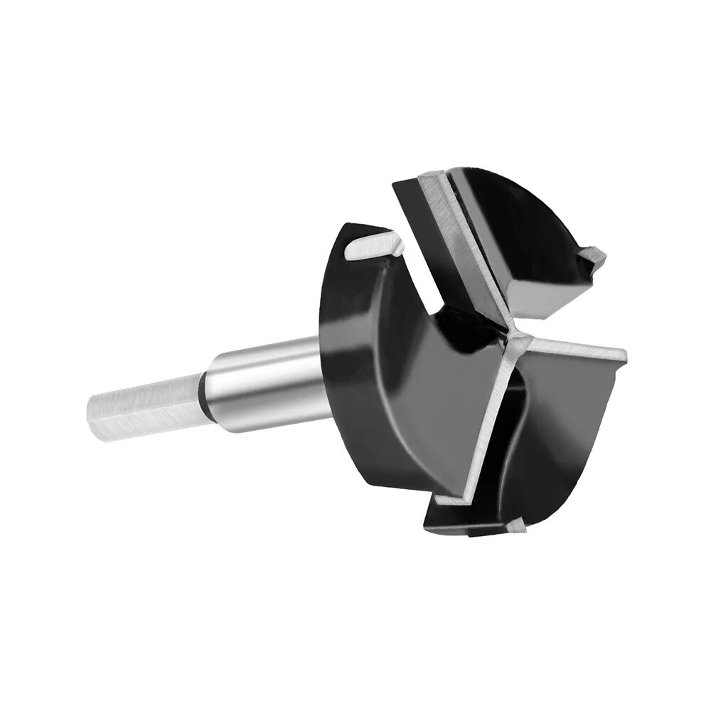 ดอกสว่านเจาะรู บานพับพลาสติก อัลลอย ขนาด 25-60 มม. สีดํา สําหรับงานไม้