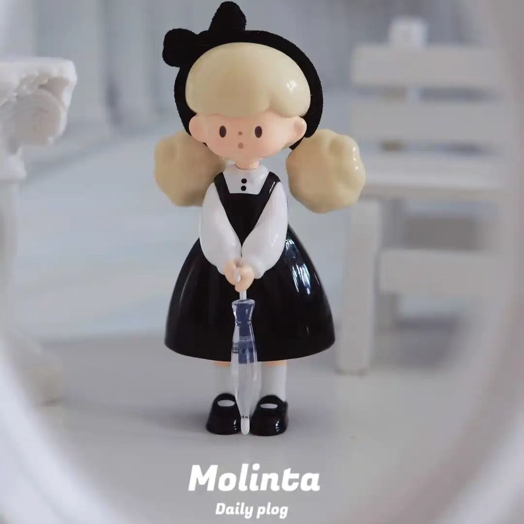 ❤ของแท้❤ ตุ๊กตา Molinta Popcorn Sister All Series Mystery Box ของเล่นสําหรับเด็ก