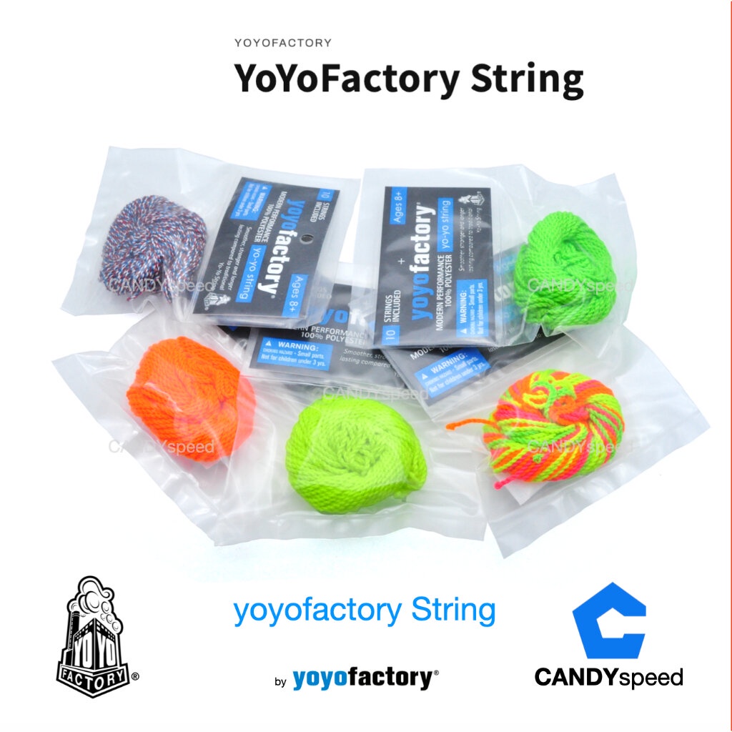 [E-TAX] yoyo โยโย่ yoyofactory String 10-Pack เชือกโยโย่ | by CANDYspeed