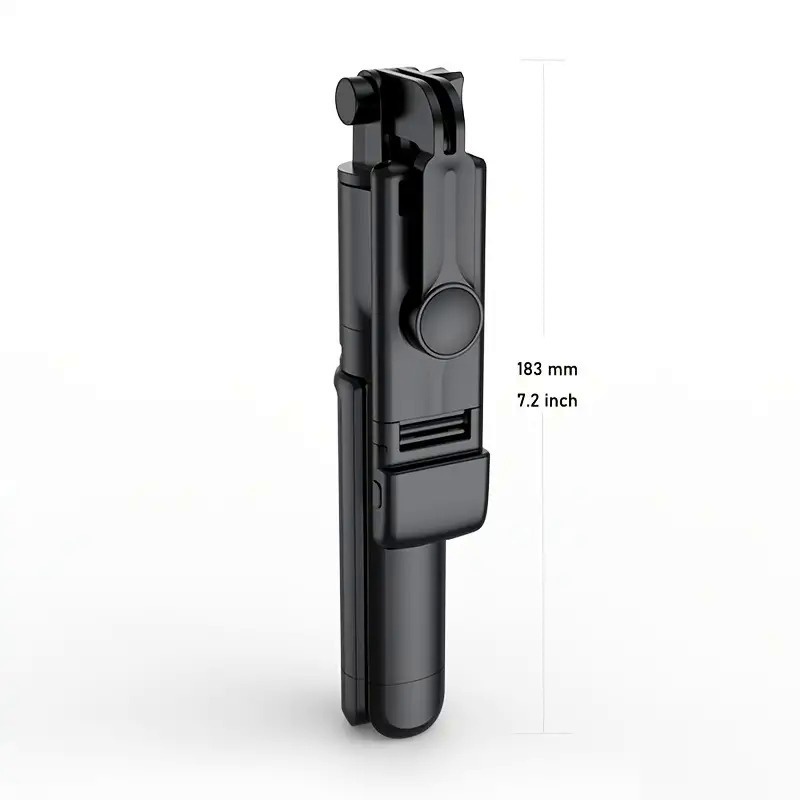 ขาตั้งกล้องไม้เซลฟี่ 3-in-1 ขยายได้ พร้อมรีโมตคอนโทรล น้ําหนักเบา ถอดออกได้ พร้อมรีโมตไร้สาย BT เข้ากันได้กับโทรศัพท์ส่วนใหญ่ พร้อมสายไฟ