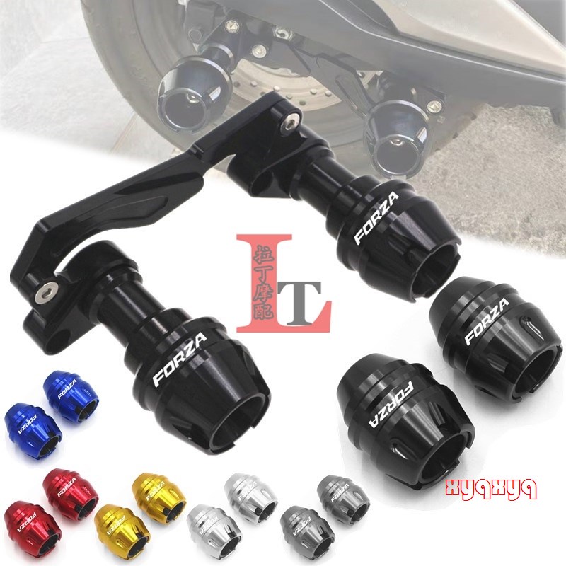 จัดส่งที่รวดเร็ว!เหมาะสําหรับ Honda Fosha350300 ก้านท่อไอเสีย ป้องกันการกระแทก ดัดแปลง สําหรับรถจักรยานยนต์ Nss350
