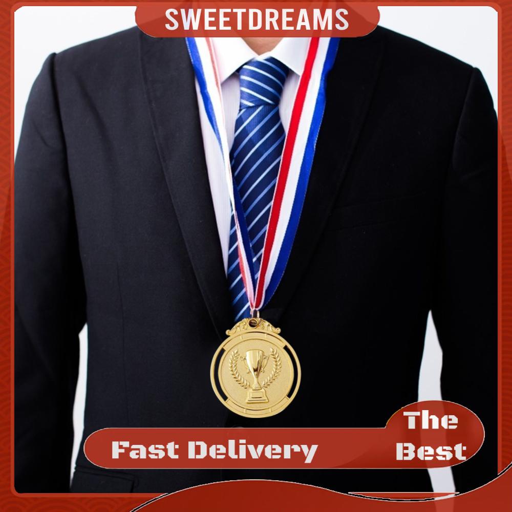 [Sweet] เหรียญรางวัล ทรงกลม สีทอง 2 นิ้ว 1st 2nd 3rd สําหรับเด็กนักเรียน เล่นกีฬา ประชุม - รูปที่ 6