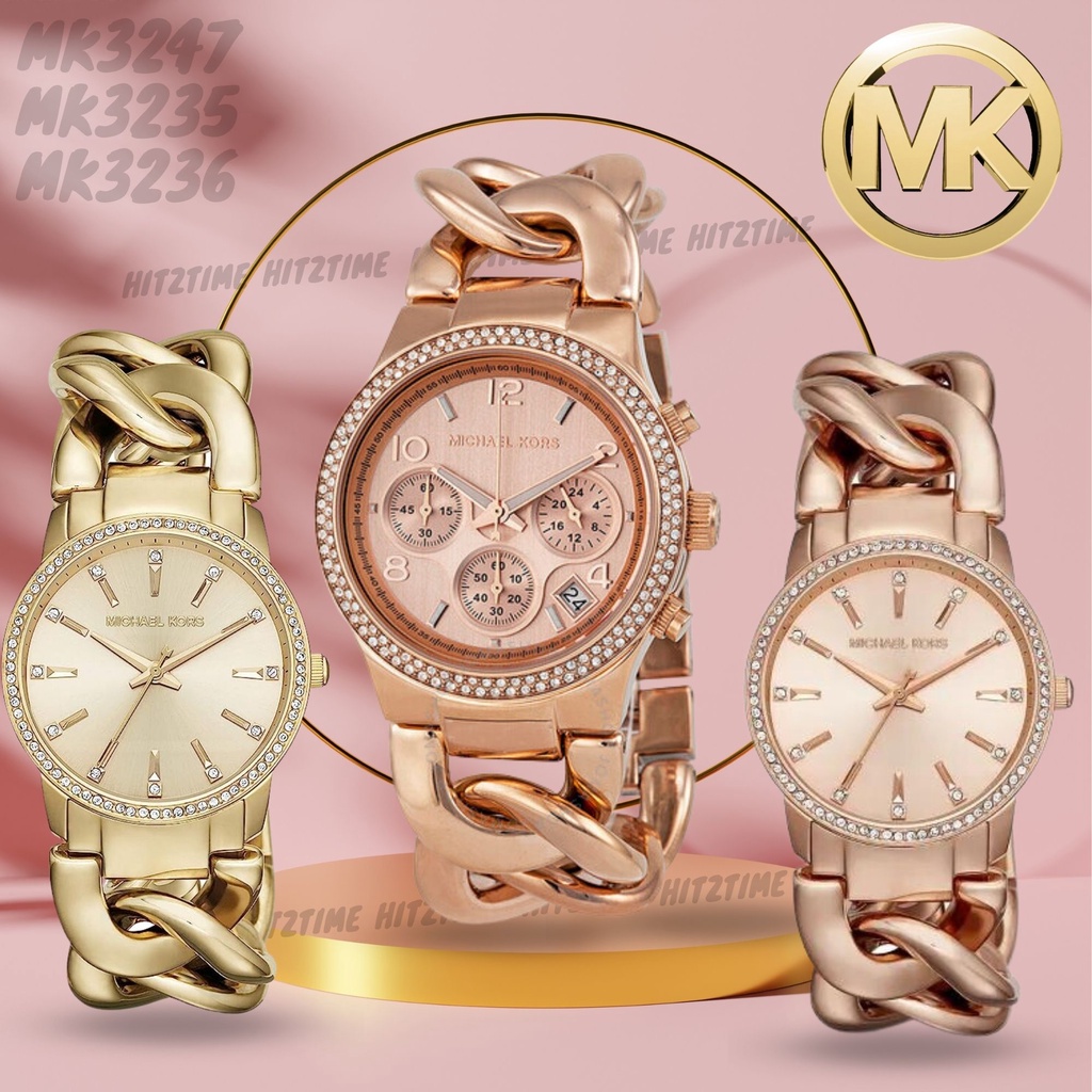 HITZTIME นาฬิกา Michael Kors OWM188 นาฬิกาข้อมือผู้หญิง นาฬิกาผู้ชาย  Brandname  รุ่น MK3131