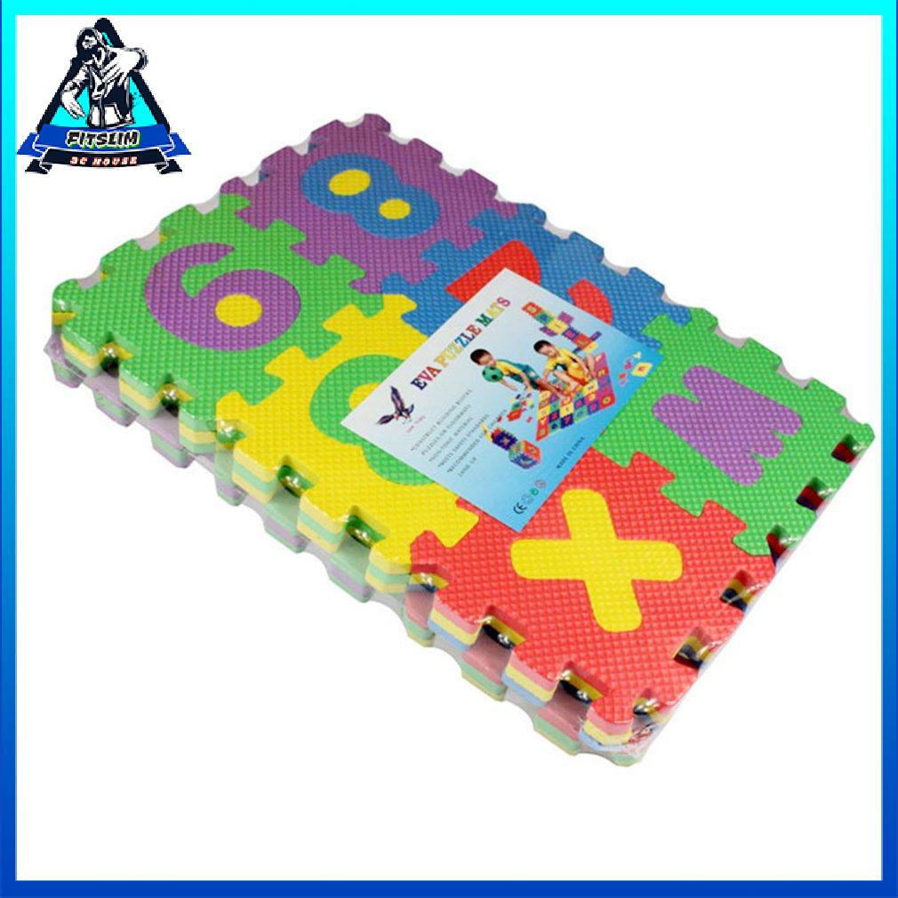 36-Piece Puzzle Mat Children'S Learning Rug With A-Z &amp;ers 0-9 Play [F/8]