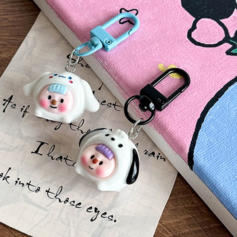 พวงกุญแจ จี้การ์ตูน Sanrio Cinnamol น่ารัก เหมาะกับของขวัญ สําหรับนักเรียนหญิง