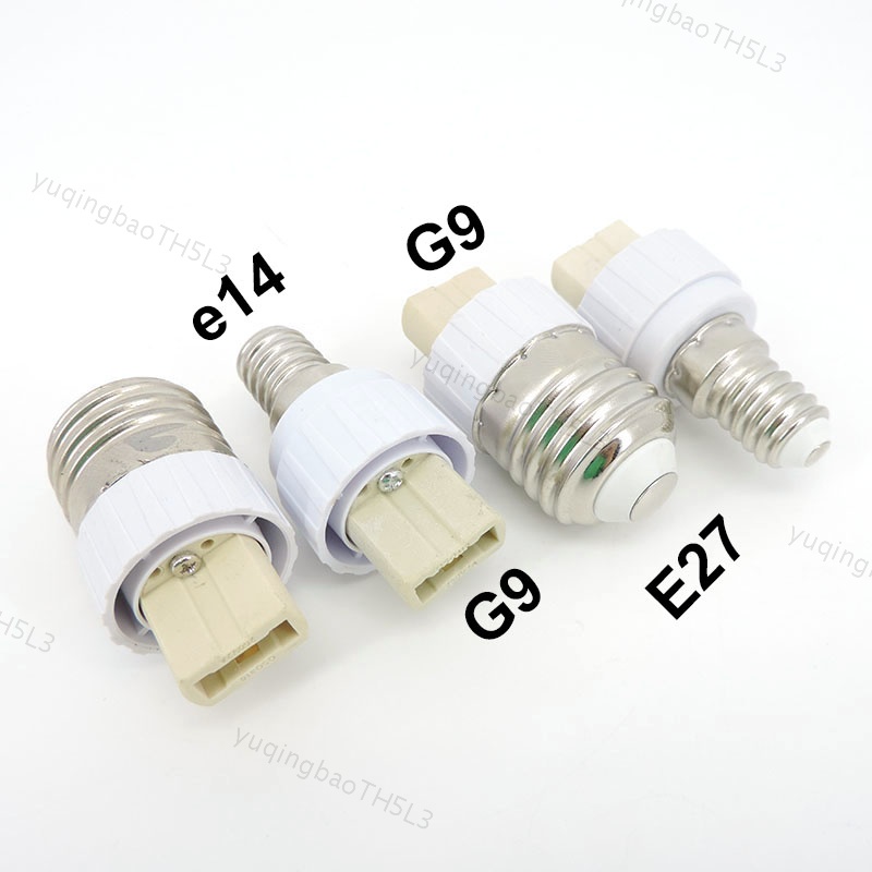 อะแดปเตอร์แปลงขั้วหลอดไฟ E27 E14 เป็น G9 E14-G9 E27-G9 TH5L3