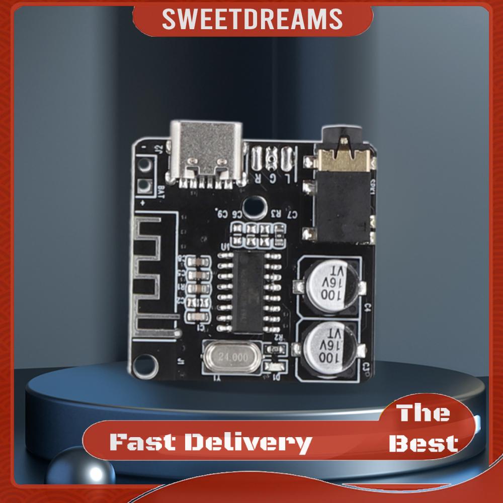 [Sweet] บอร์ดรับสัญญาณเสียงบลูทูธ 5.0 MP3 สําหรับ DIY