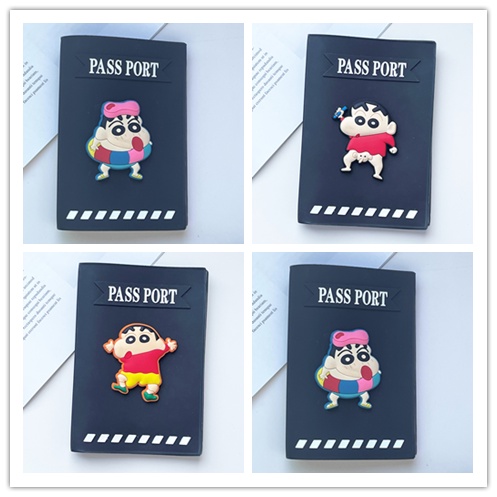 Crayon Shin-Chan Passport Cover Passport Holder Passport Protective Case