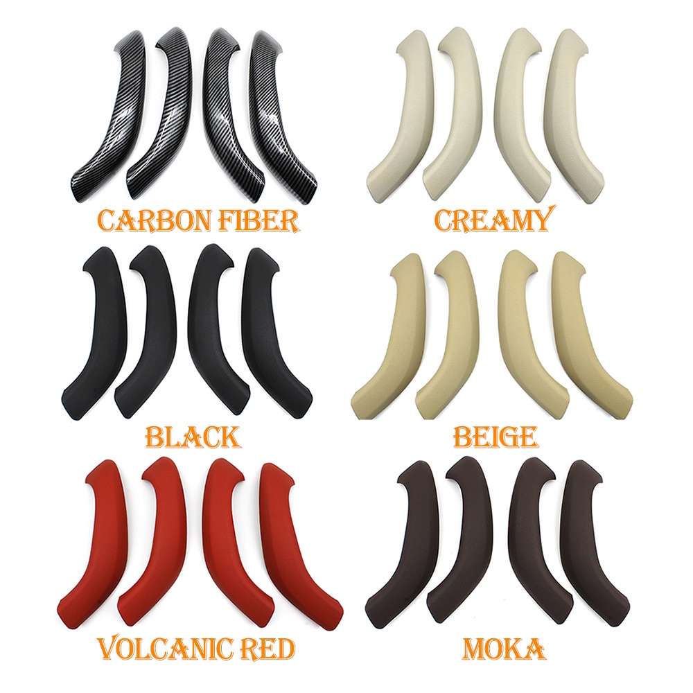 ชุดฝาครอบมือจับประตูรถยนต์ ด้านหน้า และด้านหลัง สําหรับ BMW X1 X2 F48 F49 F39 2016 2017 2018 2019 2020 2021 2022 2 ชิ้น 4 ชิ้น