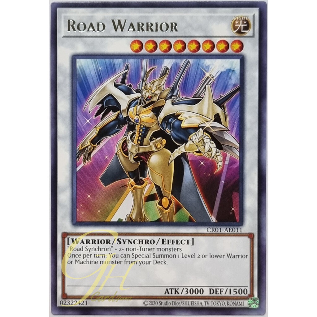 Yugioh [CR01-AE011] Road Warrior (Rare)