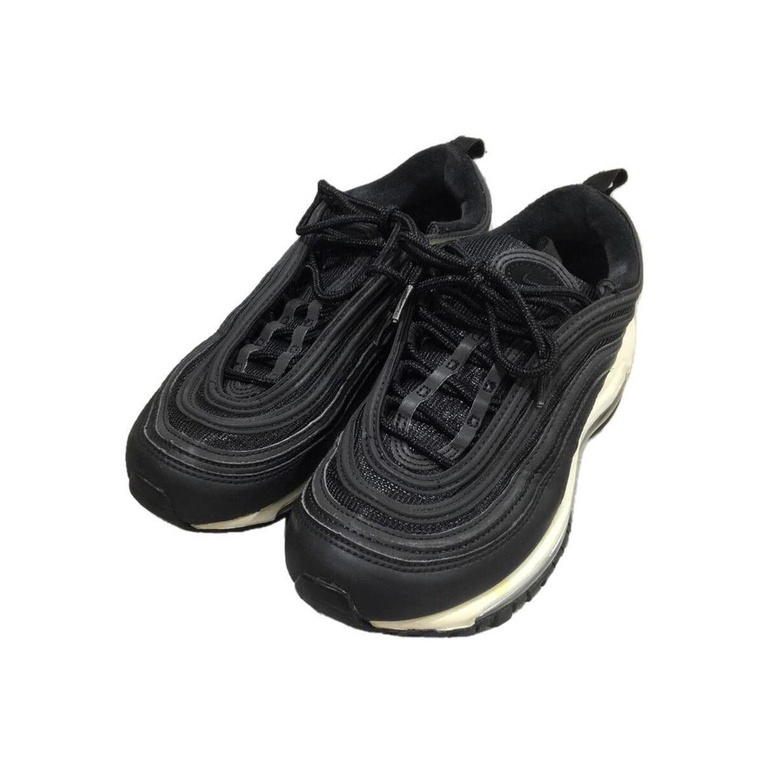 รองเท้าผ้าใบ Nike Air Max 1 33 2 3 6 7 97 4 9 รองเท้าผ้าใบตัดต่ำสีดำผู้หญิงสีดำส่งตรงจากญี่ปุ่นมือส