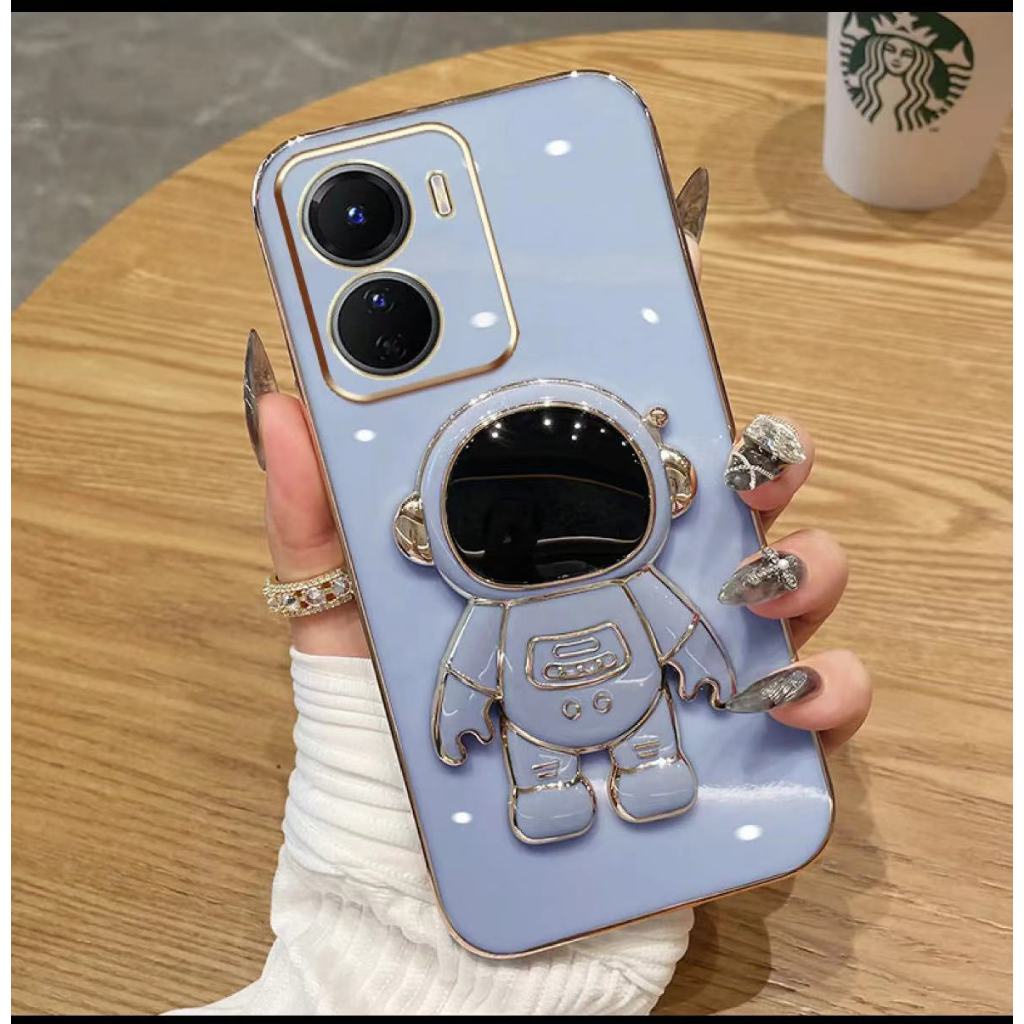 เคส ขาตั้ง  อวกาศ  สำหรับรุ่น  xiaomi  Redmi 13C Redmi 13C 4G อวกาศ ขาตั้งได้ แบบนิ่ม น่ารัก – โปรปัง