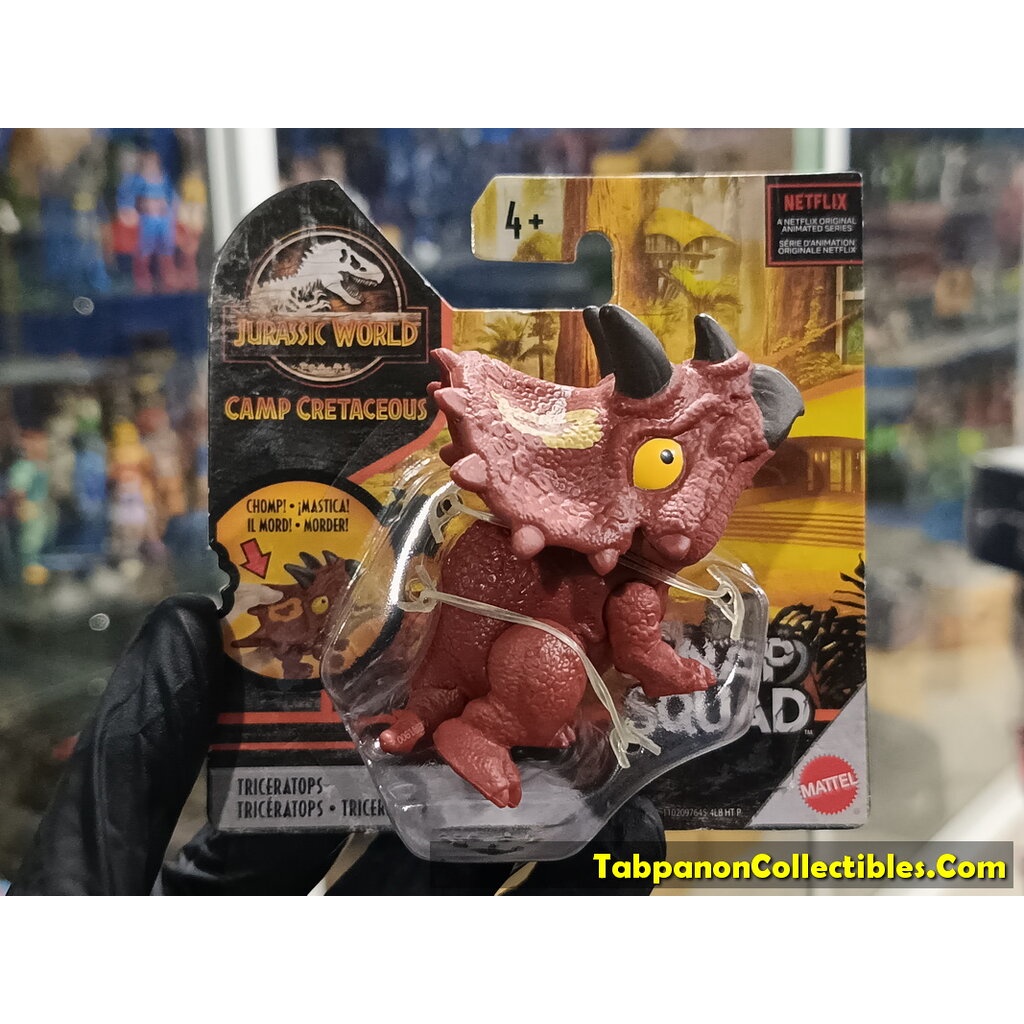 [2022.09] Mattel Jurassic World Snap Squad Ticeratops