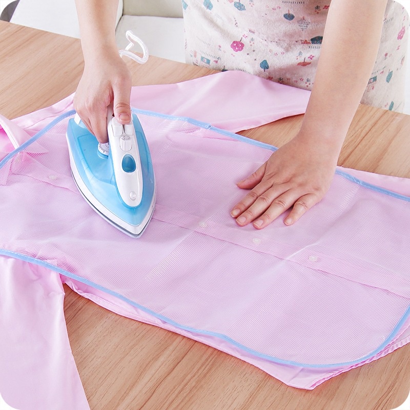 Spot# Ironing Cloth Protection Heat Proof Mat Protecting Net Ironing Cloth Liner Ironing Board Iron Net Iron Ironing Mat Net 12cc