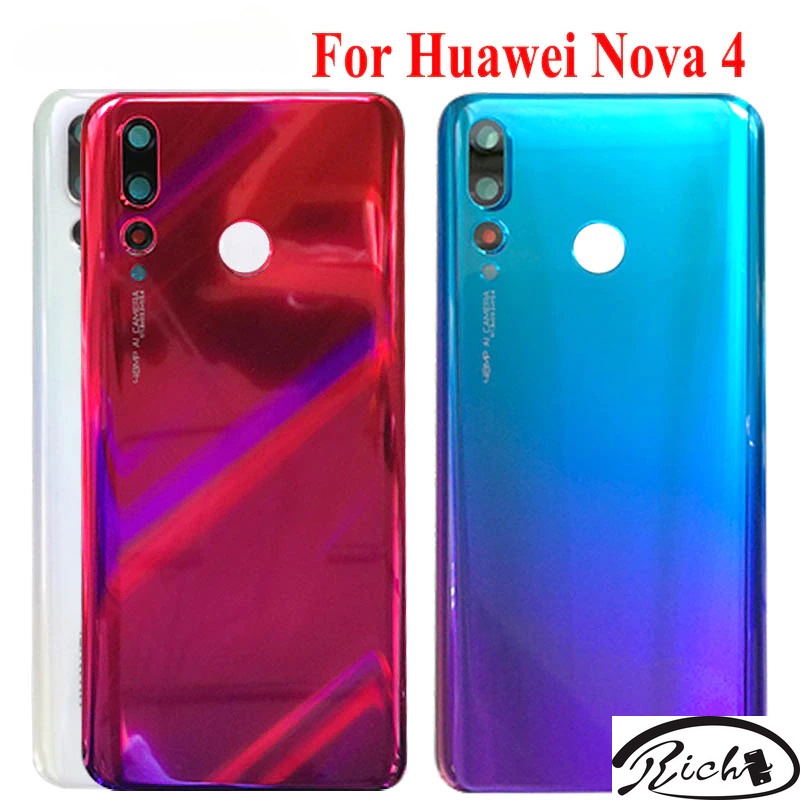 เคสแบตเตอรี่ด้านหลัง พร้อมเลนส์ สําหรับ Huawei Nova 4 Nova 4