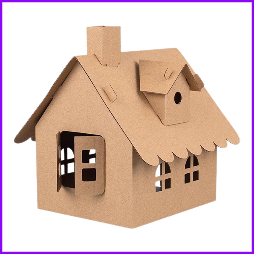 ของเล่นบ้านกระดาษ แฮนด์เมด DIY สําหรับเด็ก