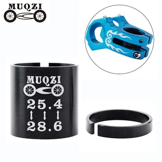 Muqzi แหวนอะแดปเตอร์แปลงตะเกียบจักรยาน อะลูมิเนียมอัลลอย 25.4 เป็น 28.6 มม. 28.6 เป็น 31.8 มม.