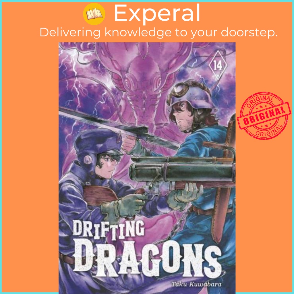 Drifting Dragons 14 โดย Taku Kuwabara (ฉบับสหราชอาณาจักรปกอ่อน)