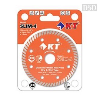 [พร้อมส่ง]🌟 (KT-J011-SLIM4) SLIM-4 ใบเพชร4 นิ้ว (บาง1.2MM) กระเบื้อง/หินอ่อน