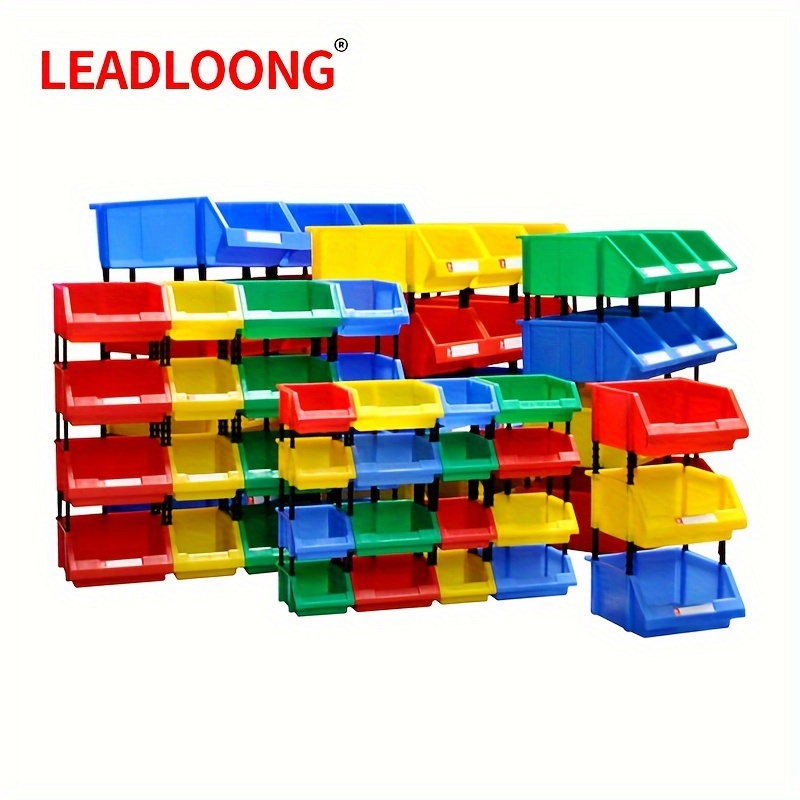 LEADLOONG Q1  กล่องอะไหล่ 18*18*8CM 8pcs วัสดุพลาสติกPP แข็งแรงและทนทาน จัดเก็บง่าย