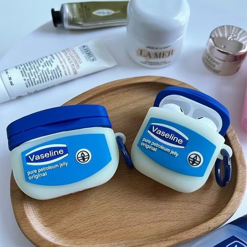 VASELINE เคสหูฟังบลูทูธไร้สาย ซิลิโคนนุ่ม ลายวาสลีน สร้างสรรค์ สําหรับ Airpods 1 2 3 Pro 2
