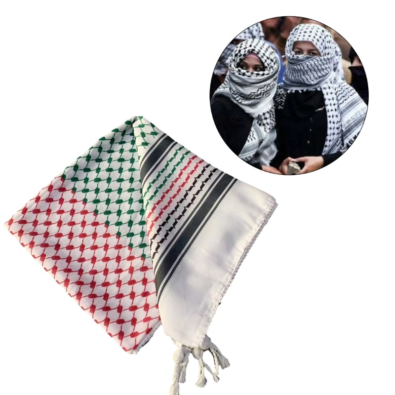 Chu ผ้าพันคอ อินเทรนด์ สไตล์อาหรับ สําหรับเดินป่า ขี่จักรยาน ตั้งแคมป์ ผู้ที่ชื่นชอบยุทธวิธี