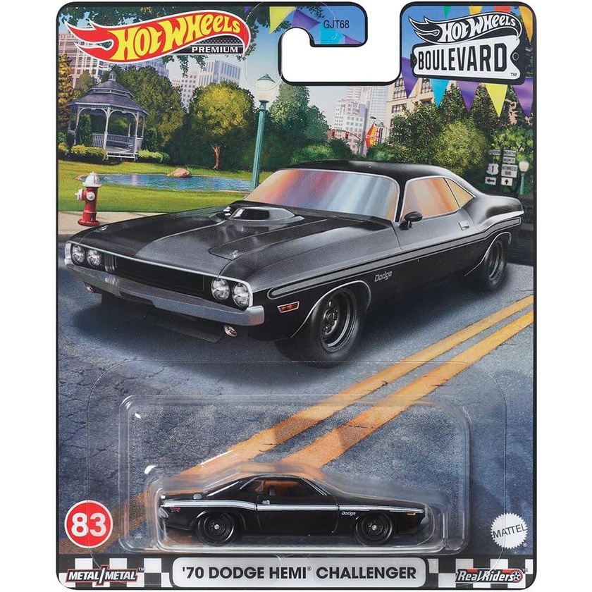 Hot Wheels Premium Boulevard - 70 Dodge Hemi Challenger HKF25