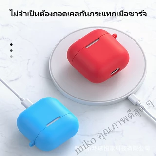 จัดส่งในกรุงเทพฯ COD ฝาครอบซิลิโคนอ่อนนุ่มสำหรับเคสป้องกันหูฟัง Pro4/pr06/pr03/i12 เรียบง่ายและมีสไตล์
