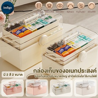 กล่องยาสามัญประจำบ้าน กล่องเก็บยา การออกแบบพื้นที่สามชั้น คว…