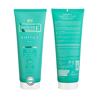 [New Package! หลอดรุ่นใหม่] SMOOTH E BABYFACE FOAM - สมูทอี เบบี้เฟส โฟม 8 ออนซ์ [PF]
