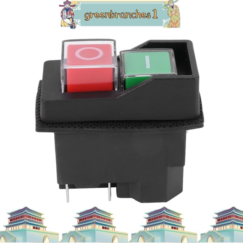 สวิตช์ปุ่มกดแม่เหล็กไฟฟ้า 5 Pins KJD17 220-240V กันน้ํา เพื่อความปลอดภัย สําหรับผู้เริ่มต้น 1