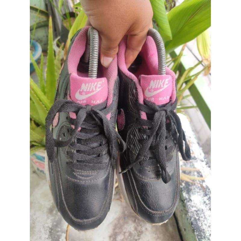 Nike Air Max 90 Murah Black Pink แฟชั่น รองเท้า train